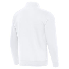 St. Louis Blues Antigua Victory Quarter-Zip Pullover Top - White | US 203362006