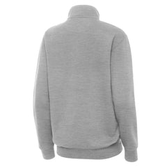 St. Louis Blues Antigua Women's Victory Quarter-Zip Pullover Top - Heather Gray | US 203362009