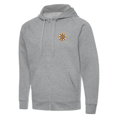 Boston Bruins Antigua Victory Full-Zip Hoodie - Heather Gray | US 203362187
