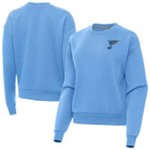 St. Louis Blues Antigua Women's Victory Pullover Sweatshirt - Blue | US 203362230