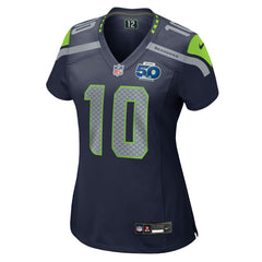 Cooper Kupp Seattle Seahawks Women's Team 50th Season Game Jersey - College Navy Jerseys