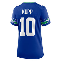 Cooper Kupp Seattle Seahawks Women's Alternate 50th Season Game Jersey - Royal Jerseys