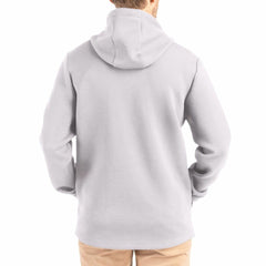 Houston Texans Cutter & Buck Roam Epic Comfort Recycled Full-Zip Hoodie Jacket - Gray Hoodies