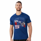 New York Giants MSX by Michael Strahan Performance T-Shirt - Royal T-shirts