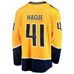 Nicolas Hague Nashville Predators Fanatics Home Breakaway Jersey - Gold | US 203363994