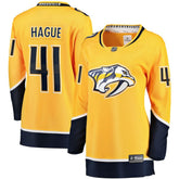 Nicolas Hague Nashville Predators Fanatics Women's Home Breakaway Jersey - Gold | US 203363995