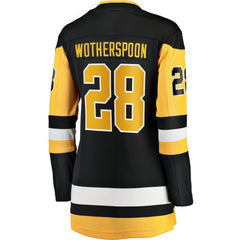 Parker Wotherspoon Pittsburgh Penguins Fanatics Women's Home Breakaway Jersey - Black | US 203363999
