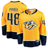 Nick Perbix Nashville Predators Fanatics Home Breakaway Jersey - Gold | US 203364002