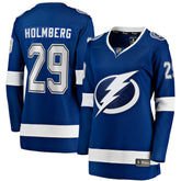 Pontus Holmberg Tampa Bay Lightning Fanatics Women's Home Breakaway Jersey - Blue | US 203364007