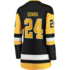 Matt Dumba Pittsburgh Penguins Fanatics Women's Home Breakaway Jersey - Black | US 203364021