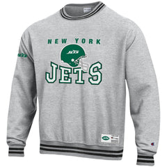 New York Jets Champion Reverse Weave Fleece Sweatshirt - Gray Sweatshirts