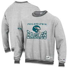 Philadelphia Eagles Champion Reverse Weave Fleece Sweatshirt - Heather Gray Sweatshirts