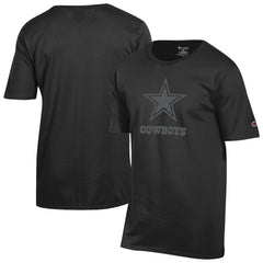 Dallas Cowboys Champion Tonal Logo T-Shirt - Black T-shirts