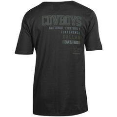 Dallas Cowboys Champion Tonal Logo T-Shirt - Black T-shirts