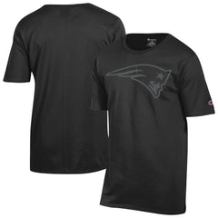 New England Patriots Champion Tonal Logo T-Shirt - Black T-shirts