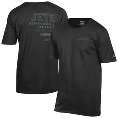 New York Jets Champion Tonal Logo T-Shirt - Black T-shirts