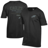 Philadelphia Eagles Champion Tonal Logo T-Shirt - Black T-shirts