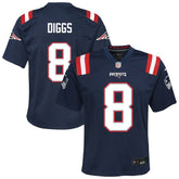 Stefon Diggs New England Patriots Youth Team Game Jersey - Navy Jerseys