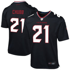 Nick Chubb Houston Texans Youth Team Game Jersey - Navy Jerseys