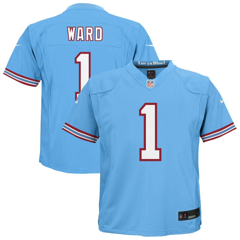 Cameron Ward Tennessee Titans Preschool Alternate 2 Player Game Jersey - Light Blue Jerseys