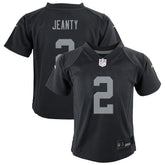 Ashton Jeanty Las Vegas Raiders Preschool Team Player Game Jersey - Black Jerseys