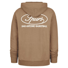 San Antonio Spurs '47 Triple Double Foundation Premium Hoodie Sweatshirt Khaki - 47 brand
