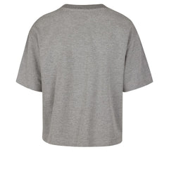 Cleveland Cavaliers '47 Women's Pivot Drop Needle Cropped T-Shirt Gray - 47 brand