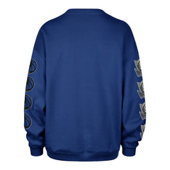 Dallas Mavericks '47 Women's Go Big Oversized Sweatshirt Blue - 47 brand outlet