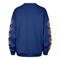 New York Knicks '47 Women's Go Big Oversized Sweatshirt Blue - 47 brand outlet