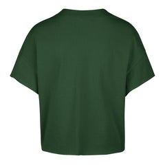 Milwaukee Bucks '47 Women's Elation Oversized Notch Neck T-Shirt Hunter Green - 47 brand