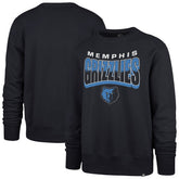 Memphis Grizzlies '47 Unisex Brush By Headline Crewneck Sweatshirt Navy - 47 brand