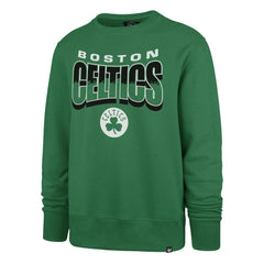 Boston Celtics '47 Unisex Brush By Headline Crewneck Sweatshirt Kelly Green - 47 brand