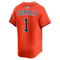 Carlos Correa Houston Astros Nike Alternate Limited Player Jersey - Orange Jerseys