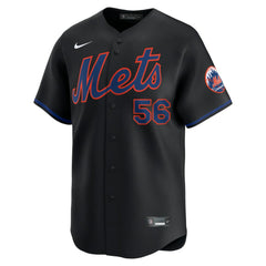 Ryan Helsley New York Mets Nike Alternate Limited Player Jersey - Black Jerseys
