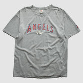 Los Angeles Angels Nike 2000s T-Shirt - Gray - Vintage T-shirts