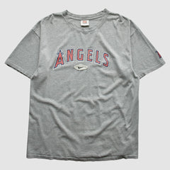 Los Angeles Angels Nike 2000s T-Shirt - Gray - Vintage T-shirts