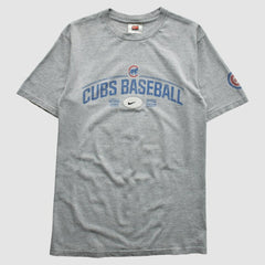Chicago Cubs Nike 2000s T-Shirt - Gray - Vintage T-shirts