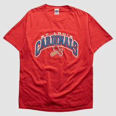 St. Louis Cardinals 2002 T-Shirt - Red - Vintage T-shirts