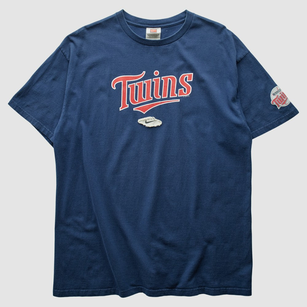 Minnesota Twins Nike 2006 T-Shirt - Blue - 2XVintage T-shirts