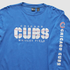 Chicago Cubs Gear 2008 Pullover Sweatshirt - Blue - Vintage Pullover