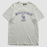 Colorado Rockies Gear 2009 T-Shirt - White - Vintage T-shirts