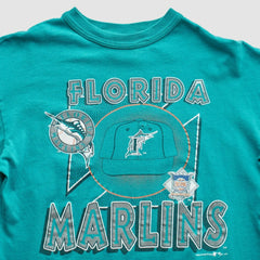 Miami Marlins Team Rated 1993 T-Shirt - Teal - XVintage T-shirts