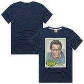 Walter Payton Chicago Bears Homage Unisex NFL Topps Trading Card Tri-Blend T-Shirt - Navy T-shirts