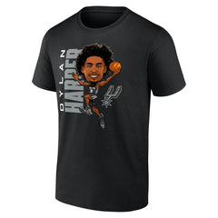 Dylan Harper San Antonio Spurs Caricature T-Shirt Black outlet