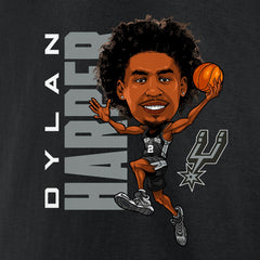 Dylan Harper San Antonio Spurs Caricature T-Shirt Black outlet