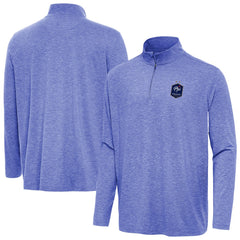 France National Team Antigua Master Quarter-Zip Pullover Heather Royal