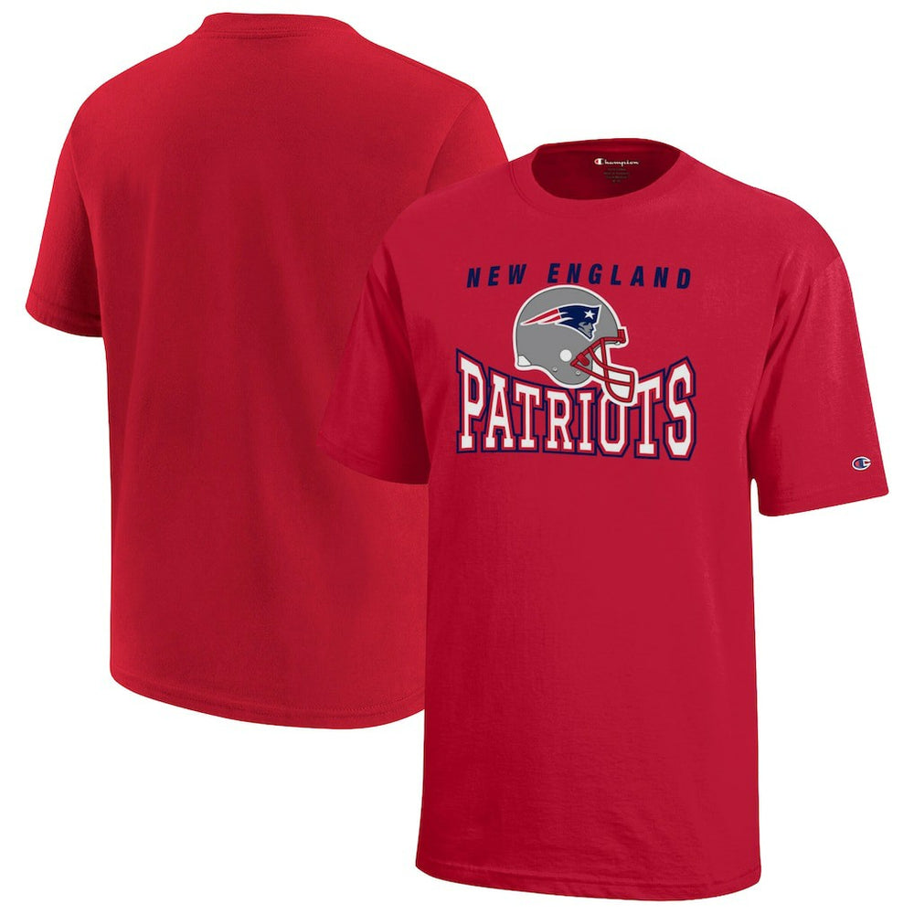 New England Patriots Champion Youth Graphic T-Shirt - Red T-shirts