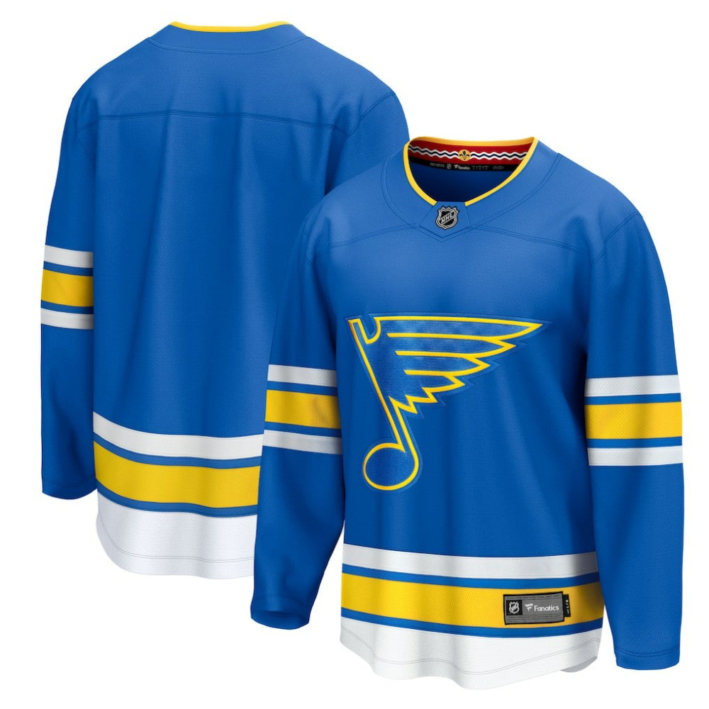 St. Louis Blues Fanatics Home Breakaway Jersey - Blue | US 203376748