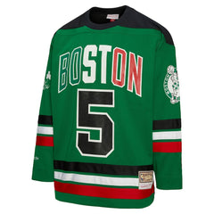 Kevin Garnett Boston Celtics Unisex Maxxed Out Fashion Hockey Jersey Kelly Green - Mitchell & Ness