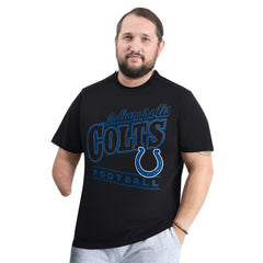 Indianapolis Colts G-III Sports by Carl Banks Adaptive Headliner Graphic T-Shirt - Black T-shirts